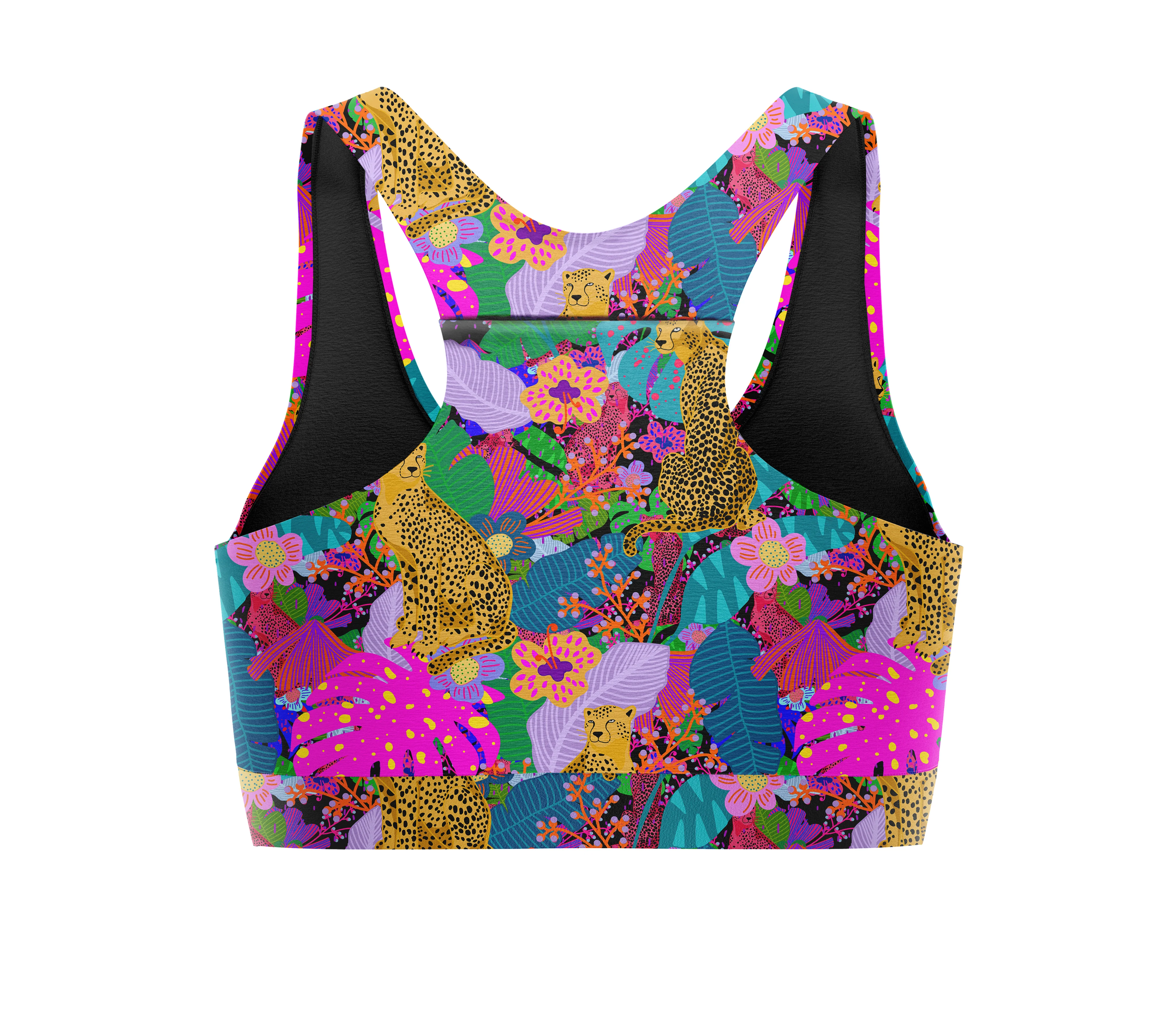 "Cheetahs always win'' luxe crop top - Image 4