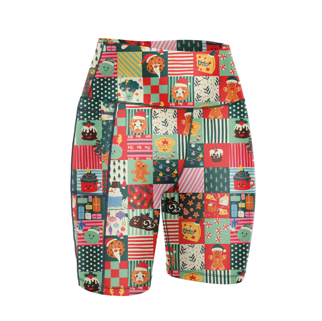 "Merry munchies'' fitted shorts - Image 5