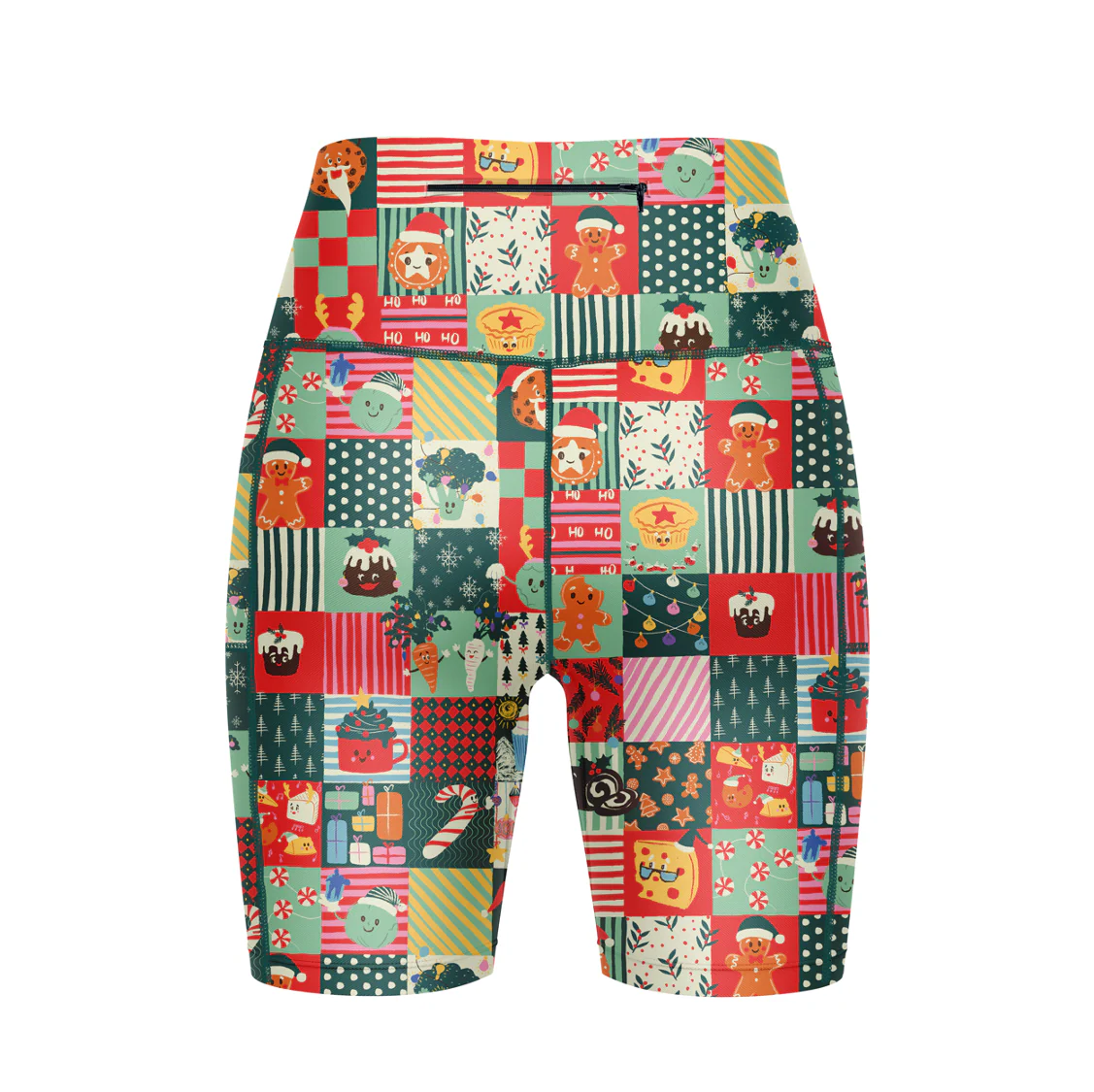 "Merry munchies'' fitted shorts - Image 6