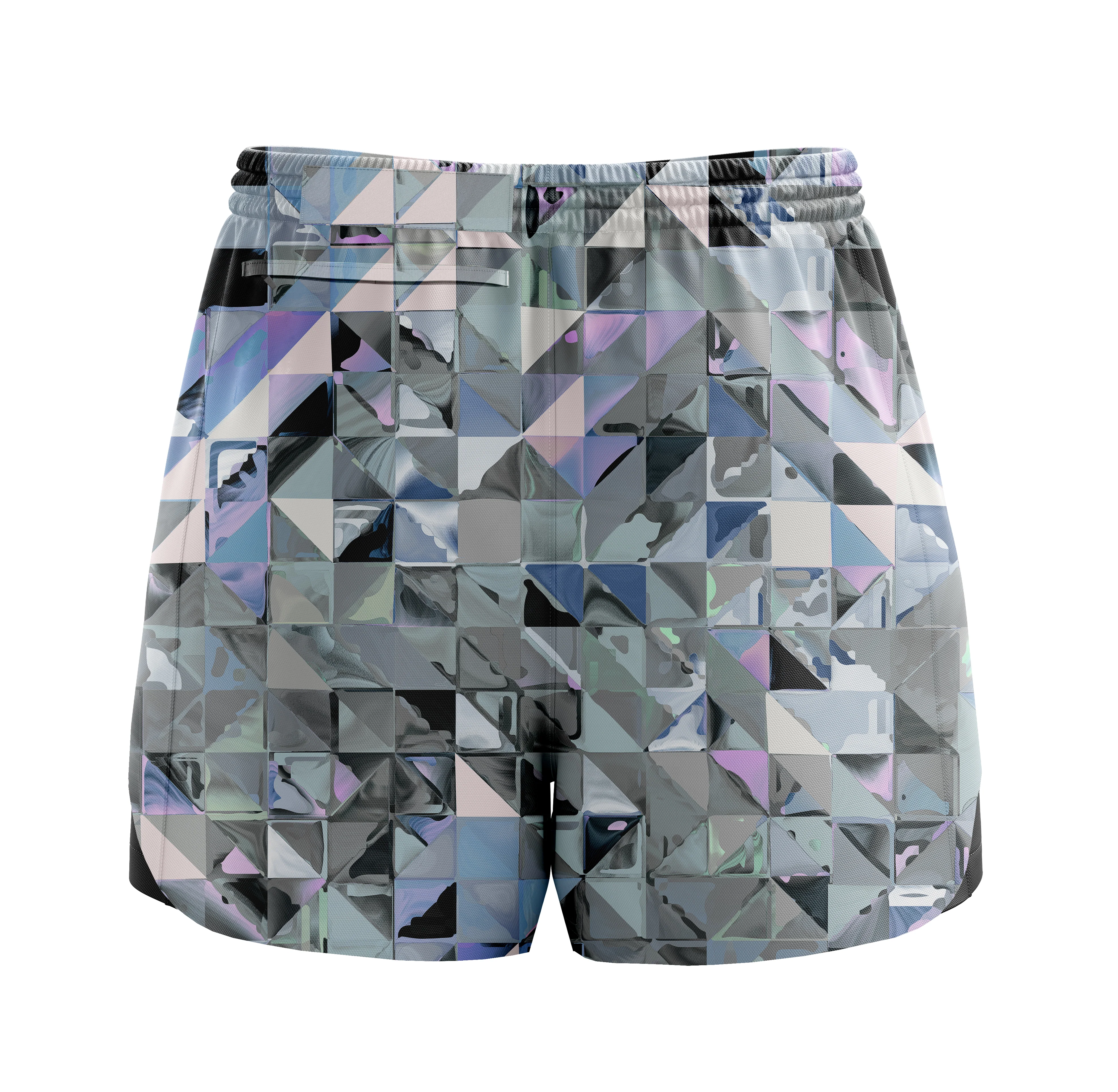 ''Geo monochrome'' classic shorts - Image 9