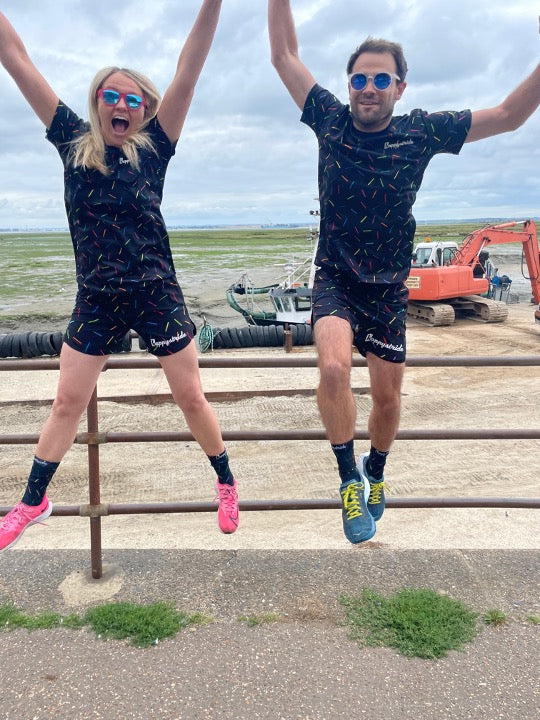 ''Sprinkle-of-joy'' black t-shirt - Image 4